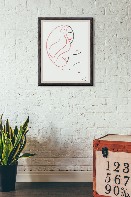 Self portrait - digital poster